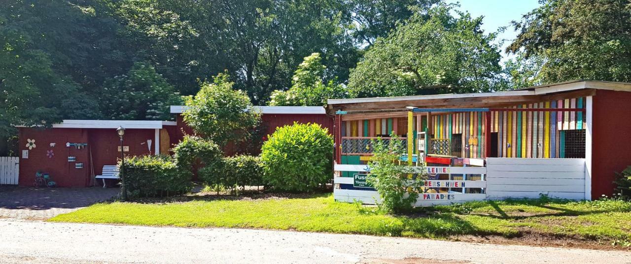 Landhaus Pfahlershof Hotel Karolinenkoog Buitenkant foto